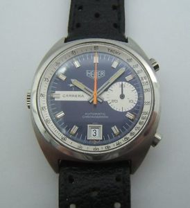 CHRONOGRAPHE HEUER CARRERA  AUTOMATIQUE CALIBRE 15 DE 1970 CP1
