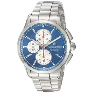 Maurice Lacroix Men's 'Pontos' Swiss Automatic Stainless Steel Casual Watch, Col