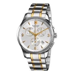 Victorinox Swiss Army Men's 241481 Alliance Two Tone Chronograph Watch