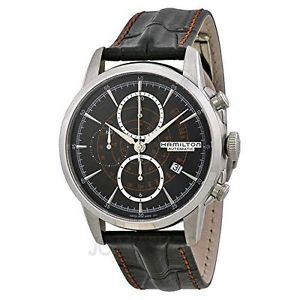 Hamilton American Classic Black Dial Chronograph Mens Watch H40656731