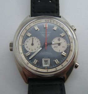 CHRONOGRAPHE HEUER CARRERA AUTOMATIQUE CAL.11 DE 1970 CP4