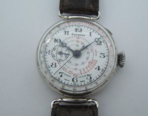 CHRONOGRAPHE LAURENS MONOPOUSSOIRE MECANIQUE DE 1940 CP2