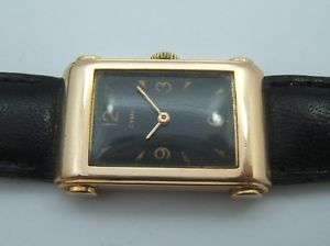 CYMA ART DECO EN OR 18K A REMONTAGE MANUEL CAL.364 DE 1940 CA