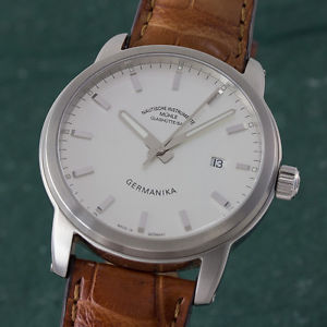 MÜHLE GLASHÜTTE GERMANIKA III AUTOMATIK HERRENUHR M1-38-20 GLASBODEN NP: 1495,-€