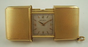 MOVADO HERMETO EN OR 18K DE1950