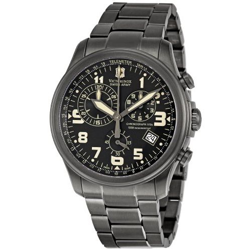 Victorinox Swiss Army Men's 241289 Infantry Vintage Black Dial Watch