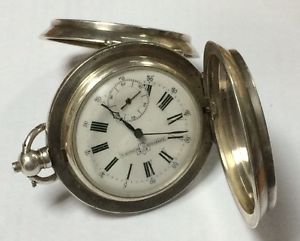 Pocket Watch Telephone silver