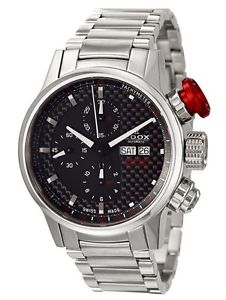 Swiss Made EDOX WRC Chronorally Automatic Chronograph Men's Watch 01112-3-NIN