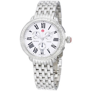 Michele Serein Silver Dial Stainless Steel Ladies Watch MWW21A000001