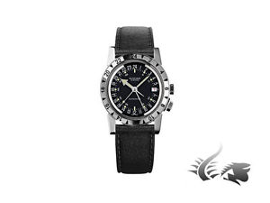 Glycine Airman No.1 Automatic Watch, GMT, GL 293, Leather Strap, 3944.19-LB99U
