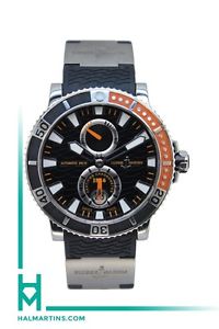 Ulysse Nardin Men's Stainless Steel Maxi Marine Diver - Black Dial - Ref. 263-90