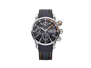 Maurice Lacroix Pontos S Chronograph Automatic Watch, ML 112, Black-Orange