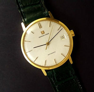Vintage Universal Geneve Microtor caliber 69 yellow gold 18k automatic no chrono