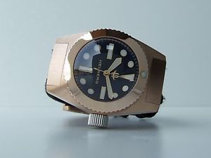 watch Helberg CH1 Tungum bronze brass 22 carat gold watch jewelry diver watch