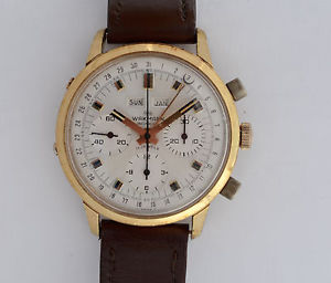 Wakmann Vintage Chronograph - Valjoux 72 - Triple Date Calendar Watch