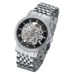 SWISS Epos Automatic Men Luxury Stainless Steel Emotion Wrist Watch Gift