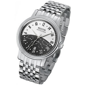 SWISS Epos Automatic Men Luxury Stainless Steel Emotion Wrist Watch Gift