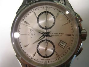 HAMILTON JAZZ MASTER MEN'S WATCH AUTOMATIC ALL S/S SAPPHIRE SWISS H32616153 NEW
