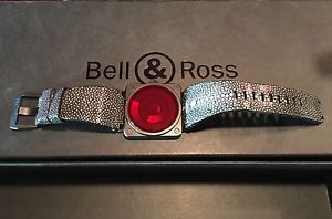 Bell & Ross limited Edition Red Radar 981/999 Two Extra Straps Included