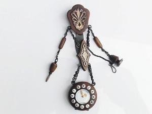 Super rare French chatelaine type watch styled by Charles Oudin mid 1800s No70