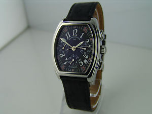 Orig.SCHWARZ ETIENNE VILLEROY Uhr Edelstahl Chronograph Date 785401 + Zertifikat image 1