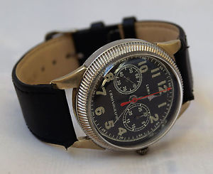 VINTAGE LEMANIA CHRONOGRAPH MENS WRIST WATCH