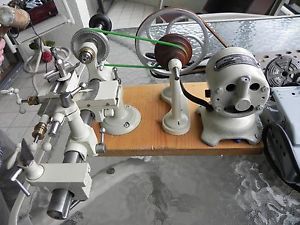 Watchmakers lathe bundle with Motor, Foot Pedal, & Accessories