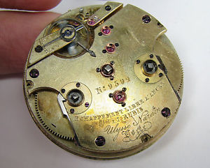 ULYSSE NARDIN 8 days ! 2 barrels,KW,KS ,1858 with ultra rare hands movement only