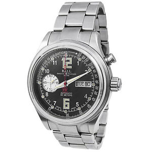 Ball Trainmaster Pulsemeter Pro Stainless Steel Auto Men's Watch CM1038D-SAJ-BK