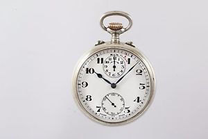 Vintage Swiss Alarm Pocket Watch