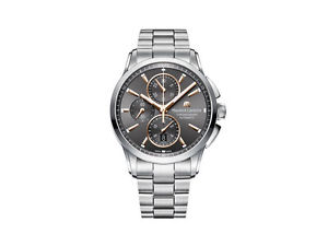 Maurice Lacroix Pontos Chronograph Automatic Watch, ML 112, Day, Grey, Bracelet