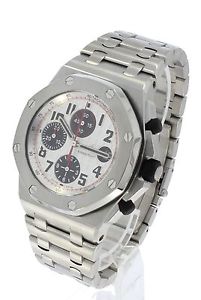 AUDEMARS PIGUET ROYAL OAK OFFSHORE CHRONOGRAPH ARMBAND UHR ' PANDA '