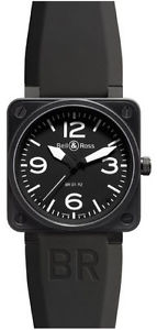 BR-01-92-CARBON | BELL & ROSS AVIATION | BRAND NEW & AUTHENTIC MENS WATCH