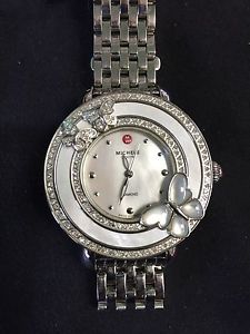 NEW Michele Diamond Cloette Butterfly Watch MWW20B000001 Limited Edition
