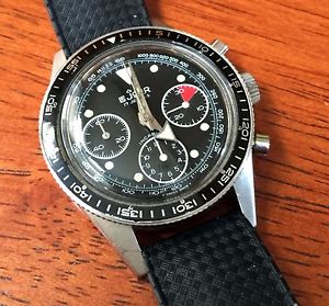 Vintage Early '70's LeJour Fat Arrow Chronograph w/ Valjoux 726