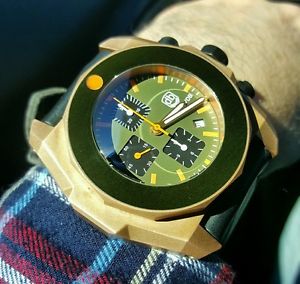 VDB TIMER 2 BRONZE GERMAN AUTOMATIC 200M DIVER CHRONOGRAPH WATCH ONLY 20 MADE