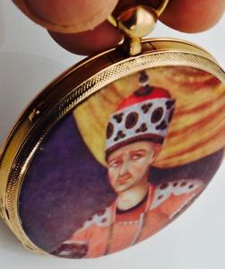 ONE OF A KIND antique Desprez 18k gold&enamel REPEATER watch for Persian Shah.