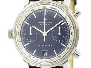 Vintage HAMILTON Chrono-matic Chronograph Cal 11 Automatic Watch 1002-3 BF110836