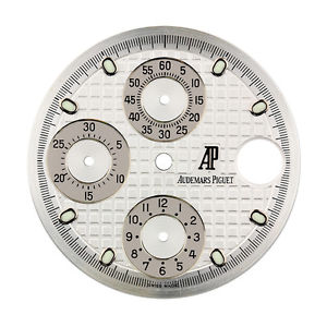 Audemars Piguet Royal Oak Offshore 42mm White Méga Tapisserie pattern Custom Dia