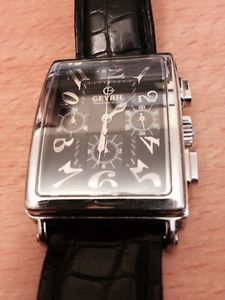GEVRIL Men's AVENUE OF AMERICAS CHRONOGRAPH, Auto 51 Jewel Movement