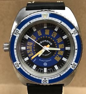 Vintage Aquadive Time-Depth  Depth Gauge
