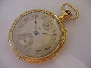 SPECTACULAR 18K WALTHAM PREMIER MAXIMUS 23j UP DOWN INDICATOR! BOOKS $20,000.00!