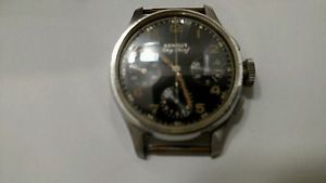 VINTAGE BENRUS SKY CHIEF CHRONOGRAPH MEN'S WATCH BE11 35MM NEEDS RESTORATION
