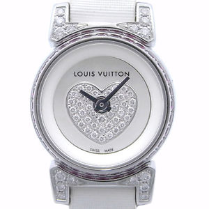 Louis Vuitton Tambour Visualizer Ladies Q151F diamond Rare USED