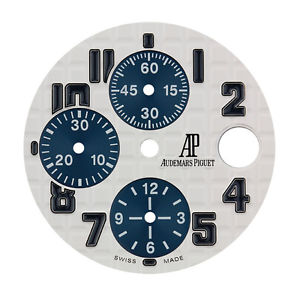Audemars Piguet Royal Oak Offshore 42mm White Méga Tapisserie Pattern Custom Dia