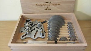 Thread cutting device for all Schaublin 70 ( W12 ) after ca.1950