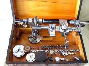 Rare Watchmakers lathe - 8mm G Boley - quality German lathe