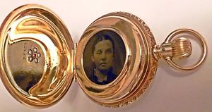 Beautiful 6s Elgin with VERY Heavy, Custom, Tri Color 14KT Solid Gold Case