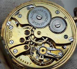 Important Chinese Qing Dynasty  14k gold&enamel Audemars Freres  14k gold watch