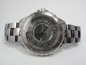 CHANEL J12 38mm CHROMATIC GRAY COLOR AUTOMATIC MINT BOX PAPERS 1 YEAR WARRANTY
